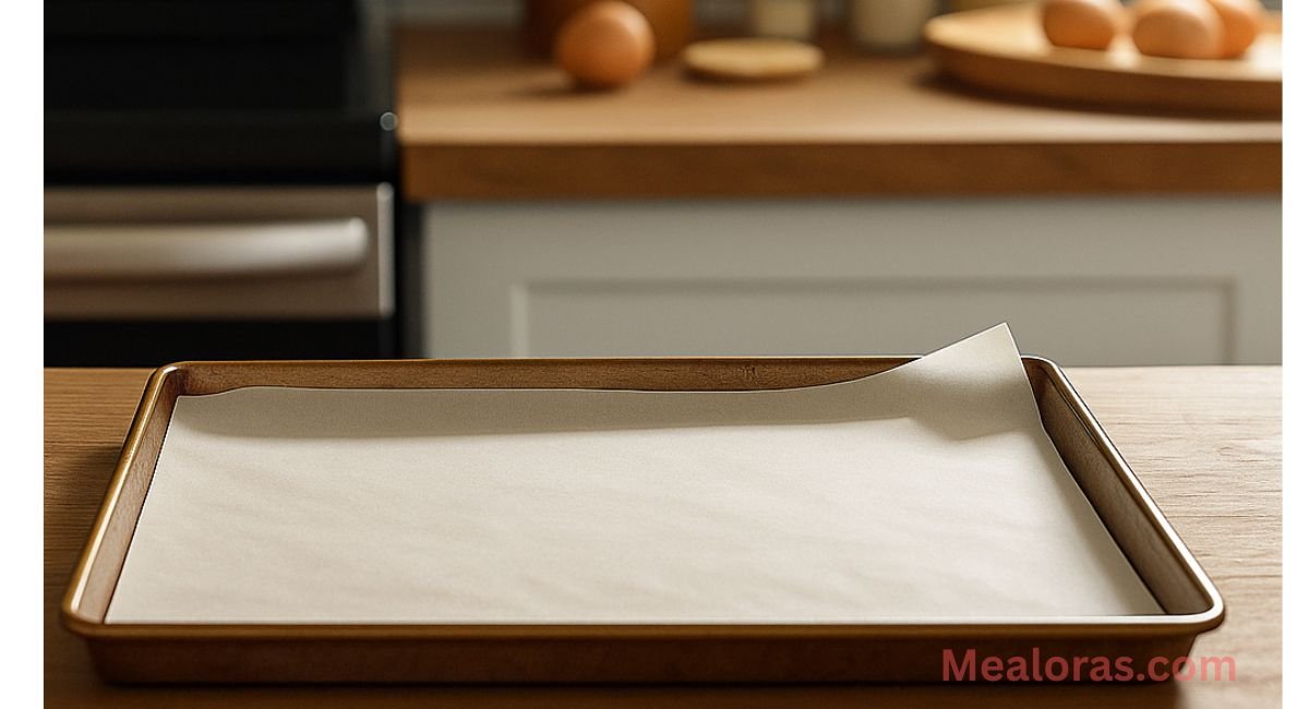 Preheating oven to 375°F and preparing baking sheet for chicken tenders