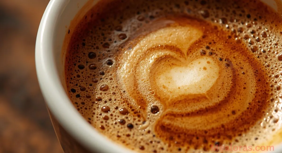 Cup of black coffee with lemon, cinnamon, and MCT oil for weight loss