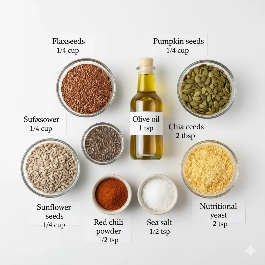 Ingredients for Bariatric Seed Recipe for Weight Loss