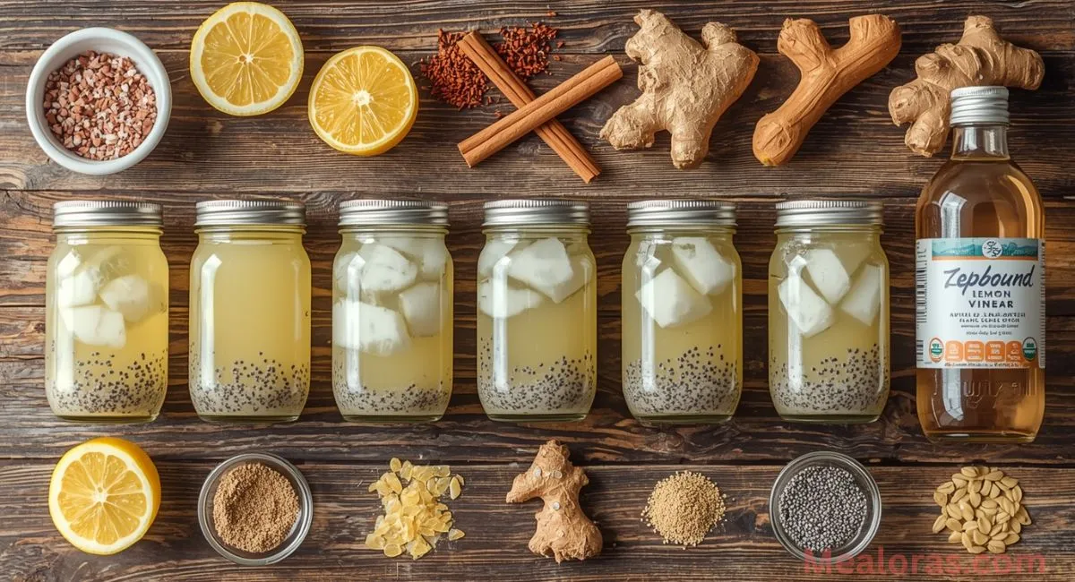 Variations of Natural Zepbound Drink including 3-ingredient, Brazilian twist, protein boost, and no-bake overnight prep