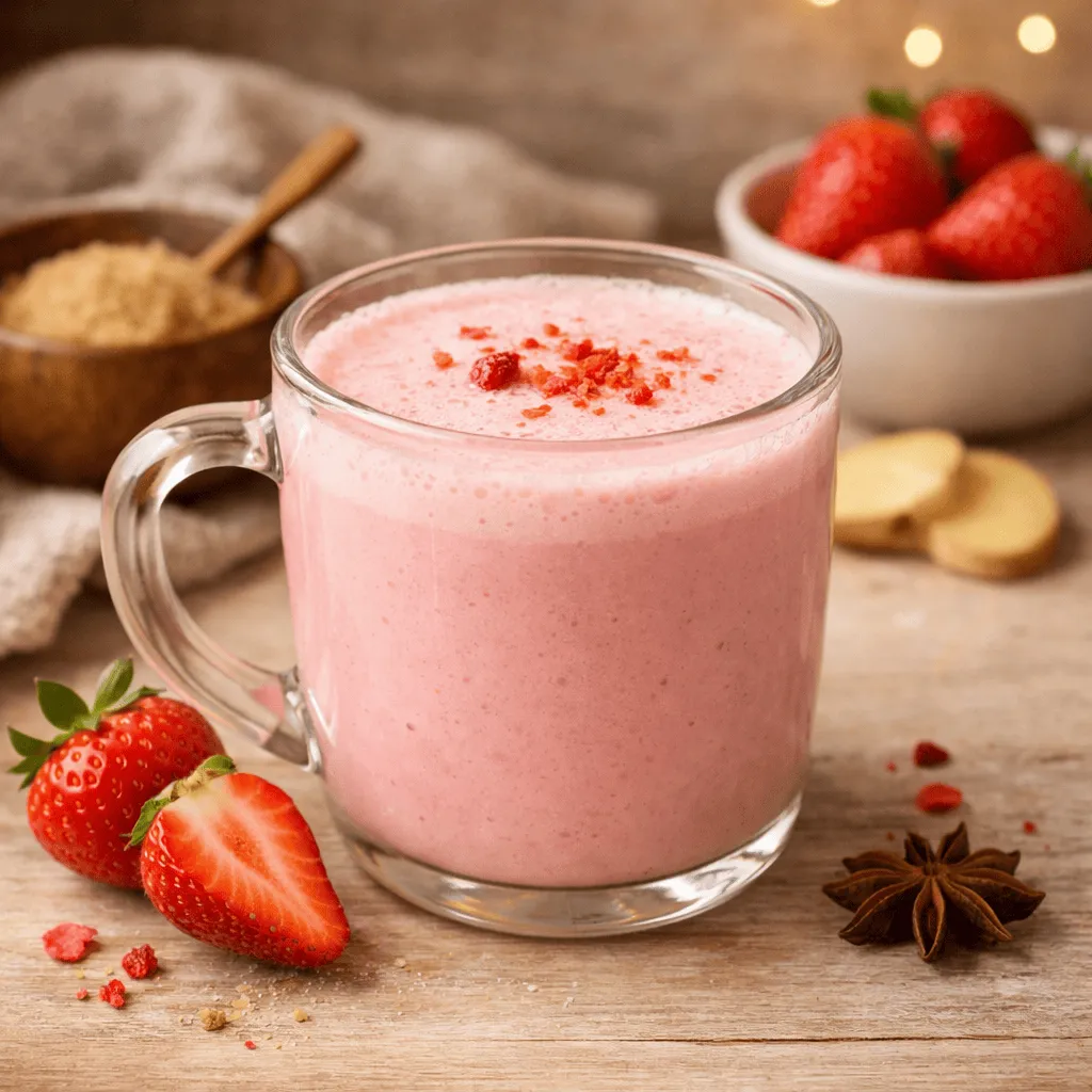 Pour into a mug and allow it to cool slightly before drinking