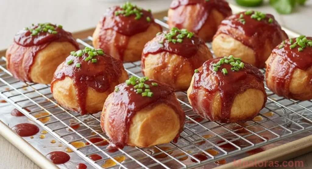 hands pressing a cube of sharp cheddar cheese into a seasoned ground beef patty to form a meatball