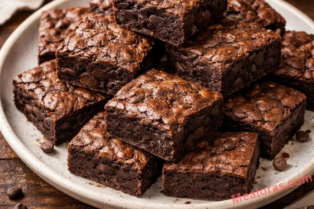 Fudgy Brown Butter Espresso Brownies