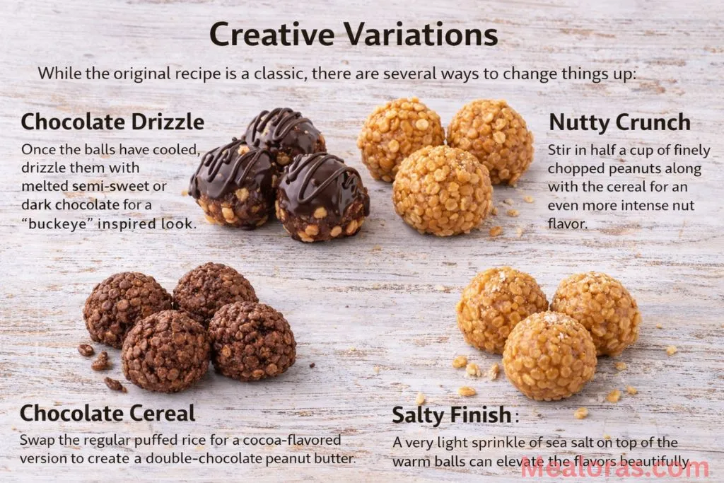 Peanut butter balls with chocolate drizzle and crushed nut toppings