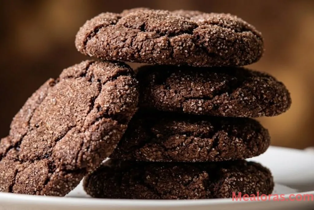 These cookies are the perfect blend of rich cocoa and warm cinnamon spice
