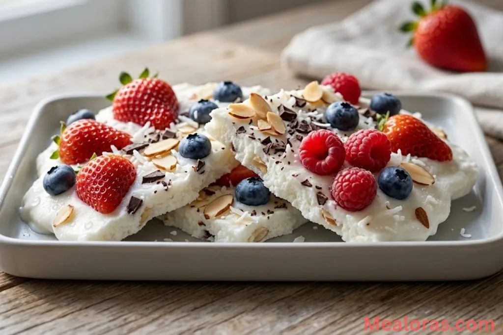 Frozen Yogurt Bark