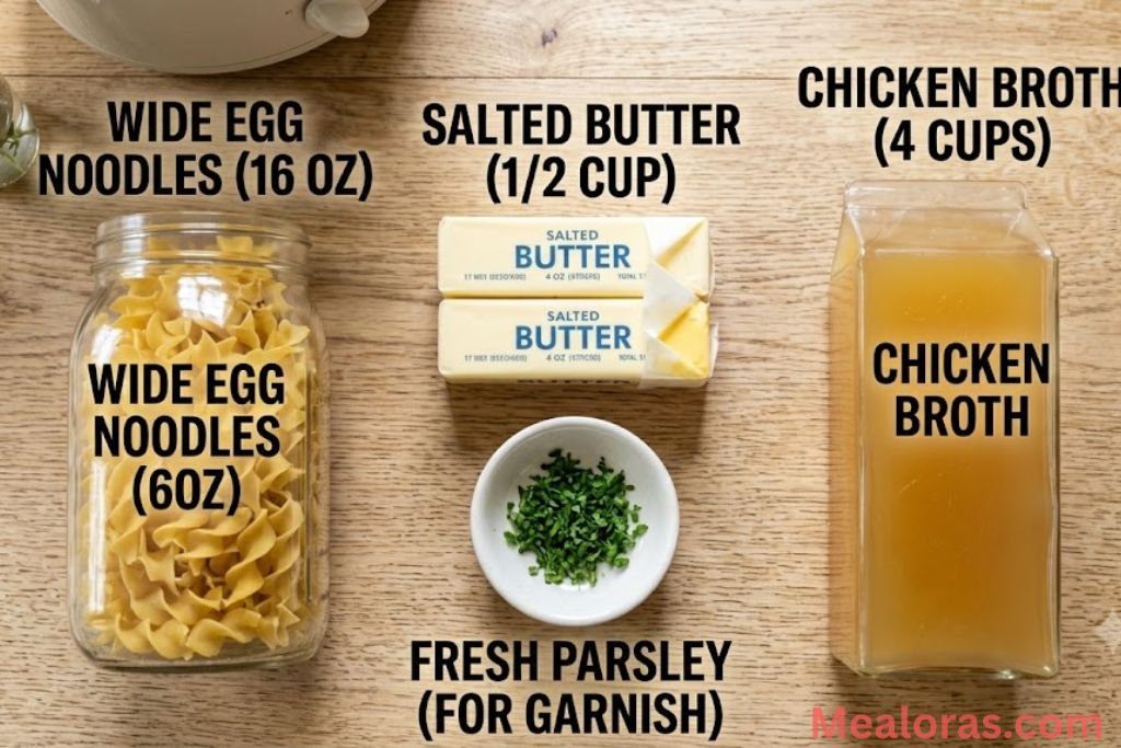 ingredients-for-3-ingredient-butter-noodles