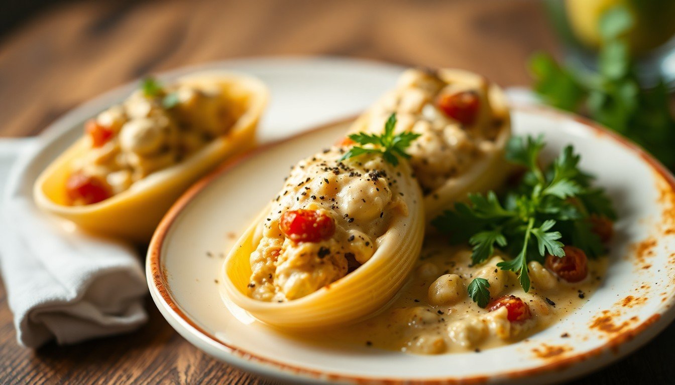 Creamy Stuffed Shells