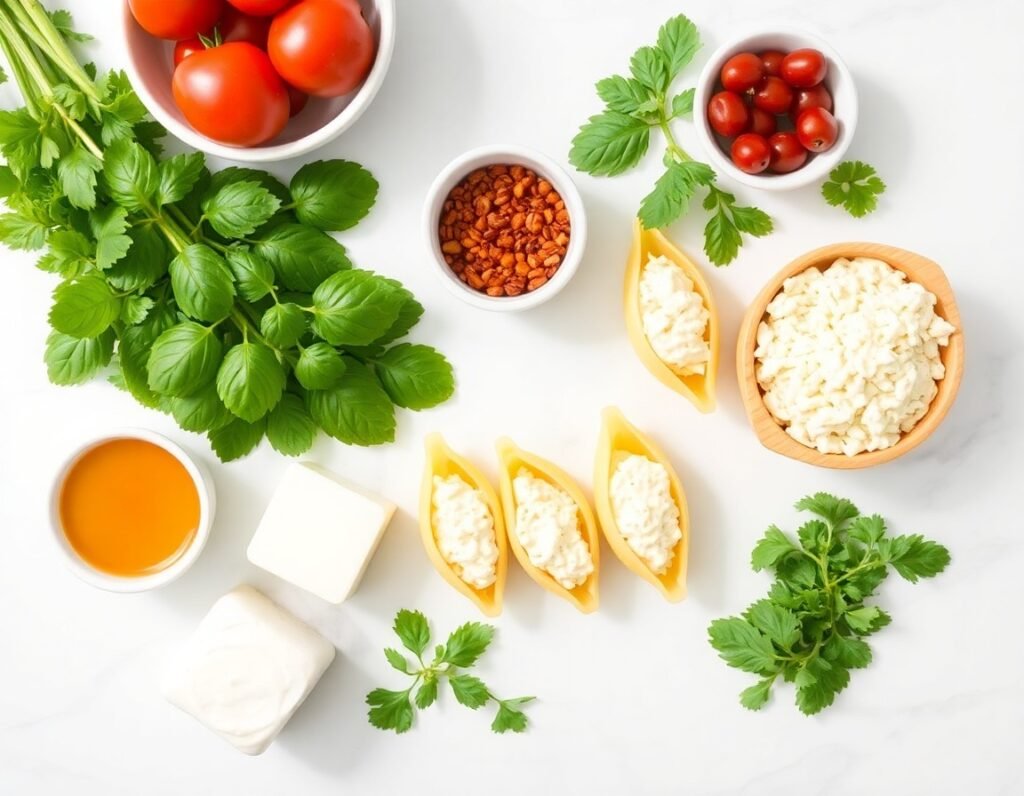 Creamy Stuffed Shells ingredients
