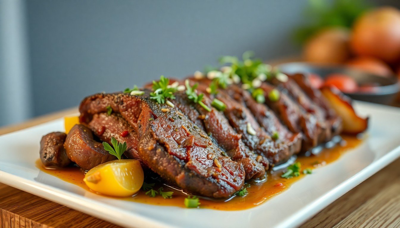 Garlic Beef Roast