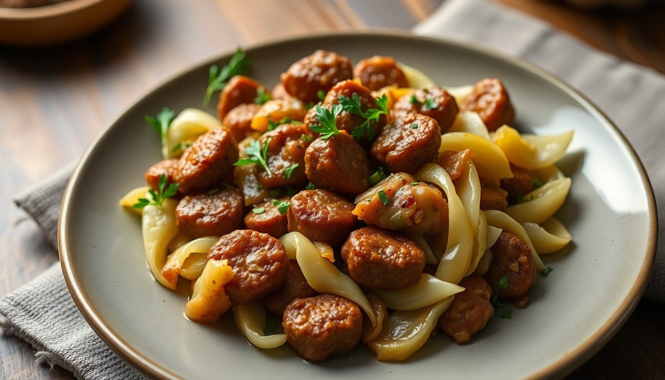 Sausage Cabbage Skillet